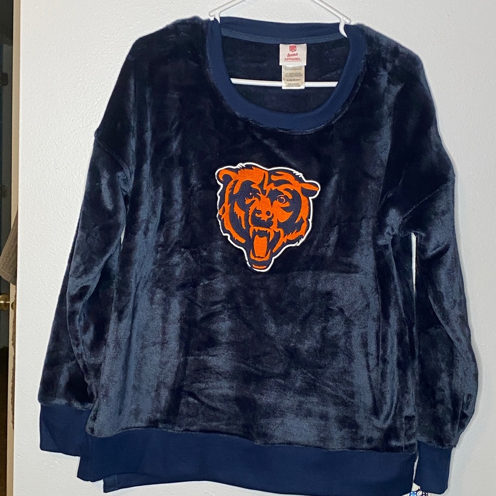 Super soft Fleece NFL Chicago Bears Crewneck Sweatshirt